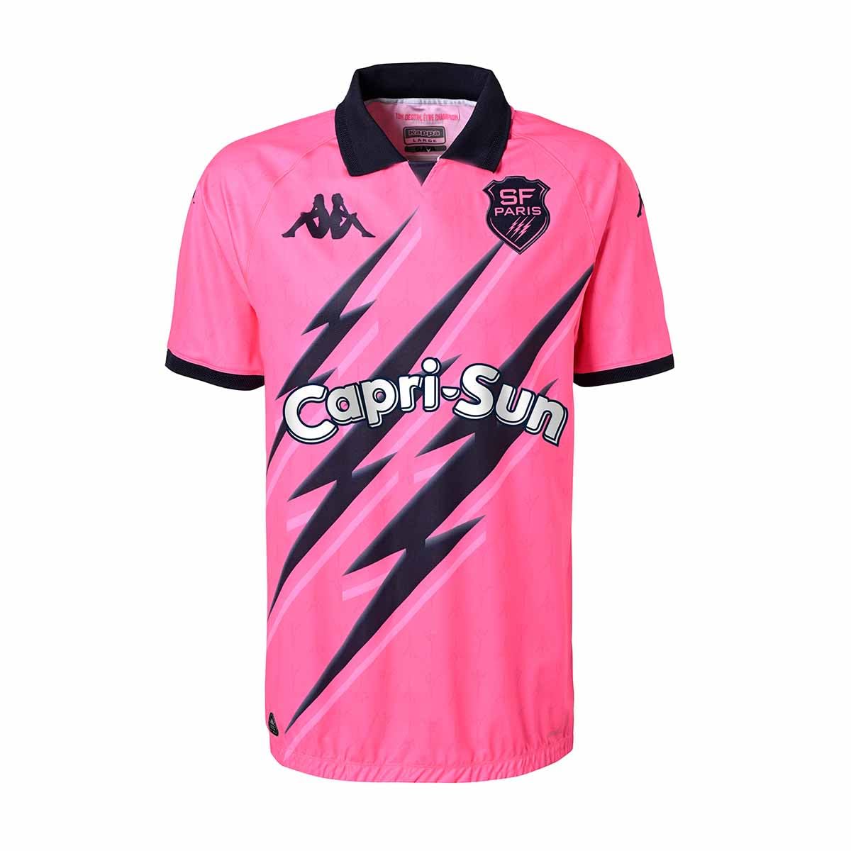 Kappa Rugby Kombat Home Jersey Stade Français Paris 2024-2025